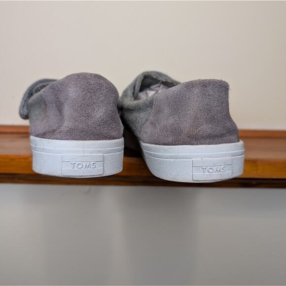 Toms Altaire Grey Wool Slip on Sneakers Size 11 - Picture 5 of 6